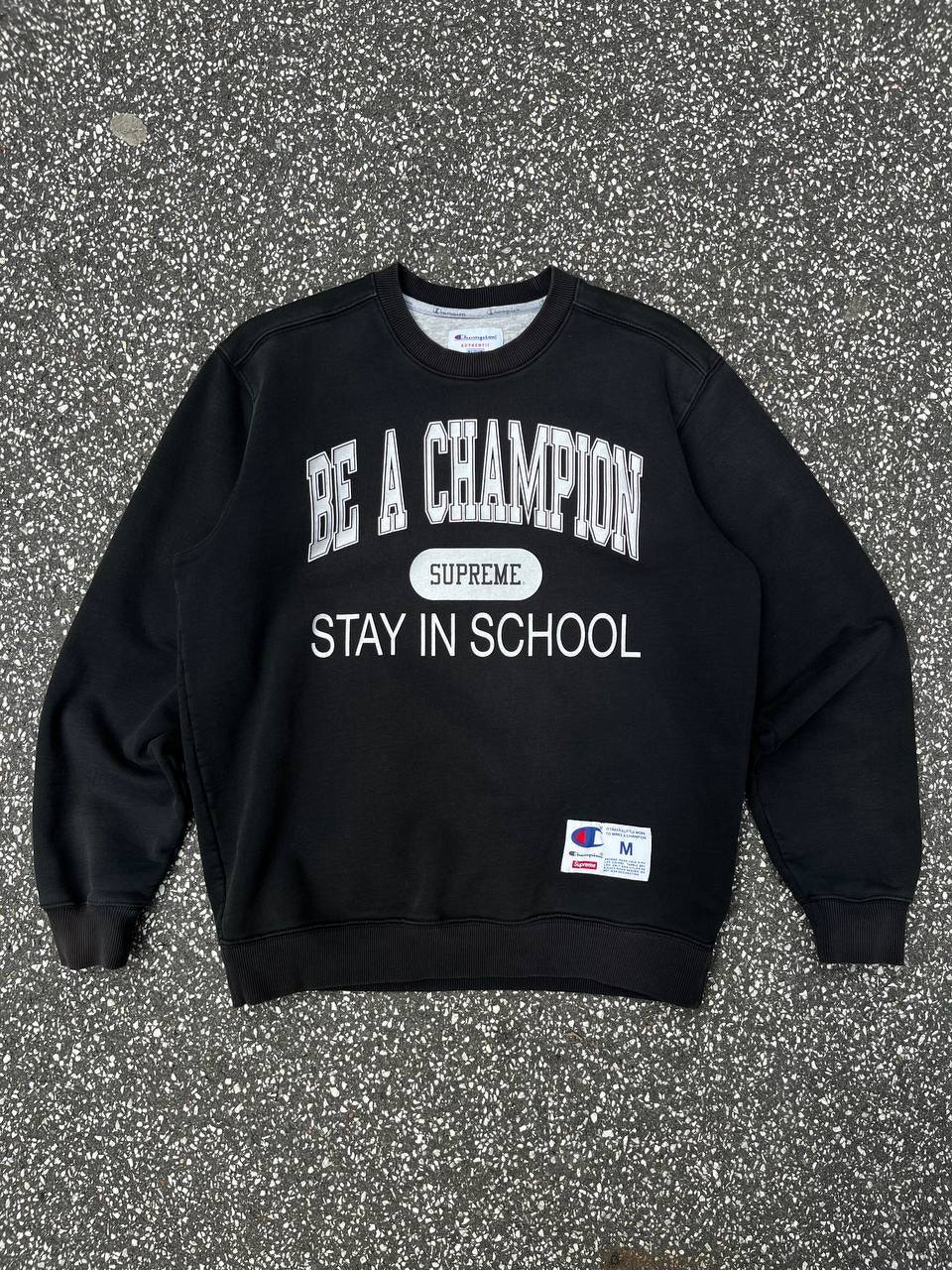 Supreme X Champion Sweatshirt M Medium