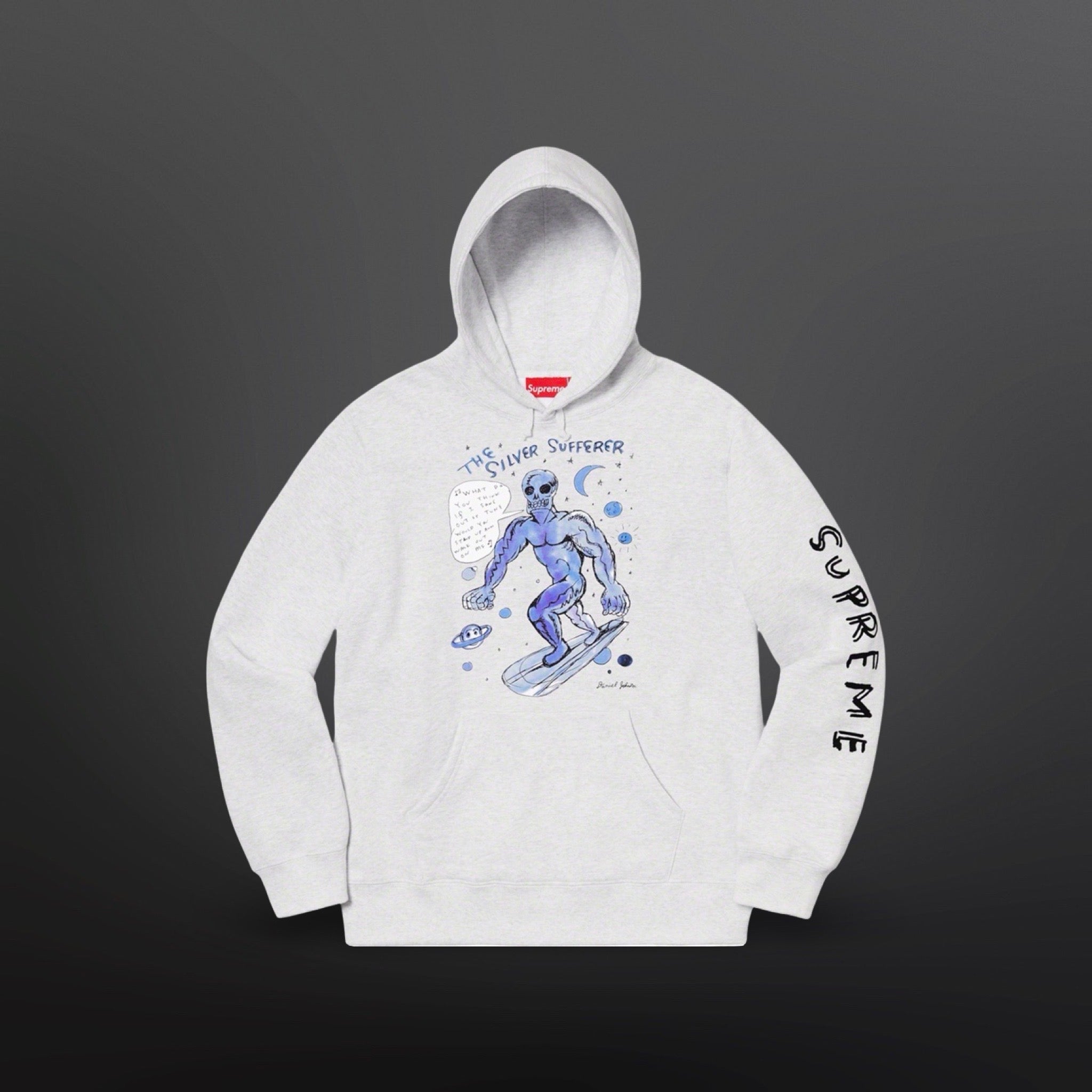 Supreme Daniel Johnston “The Silver Surfer” Hoodie Large