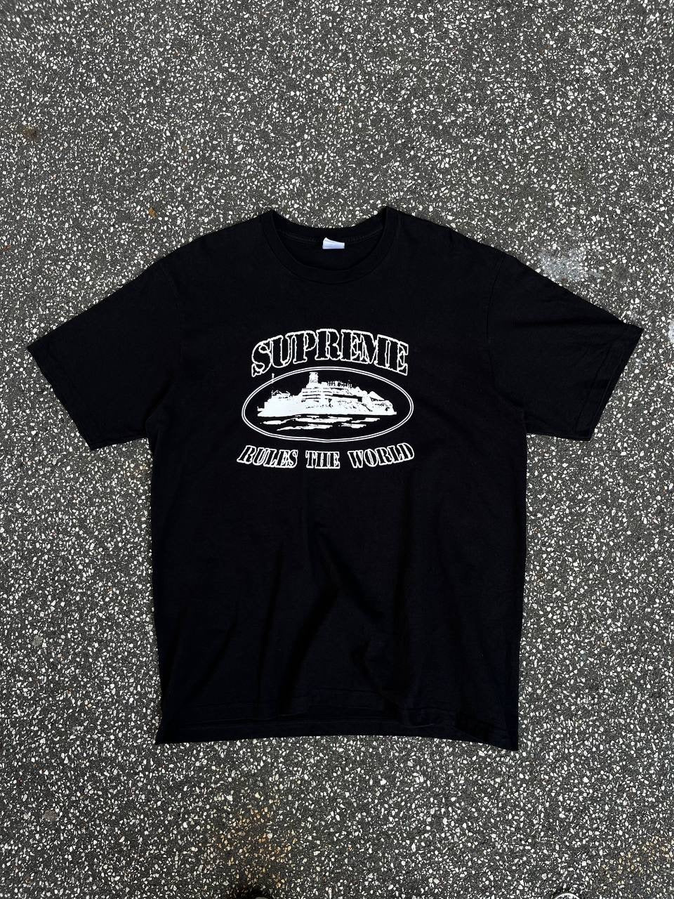 Supreme X Corteiz T-Shirt L Large Sort Black