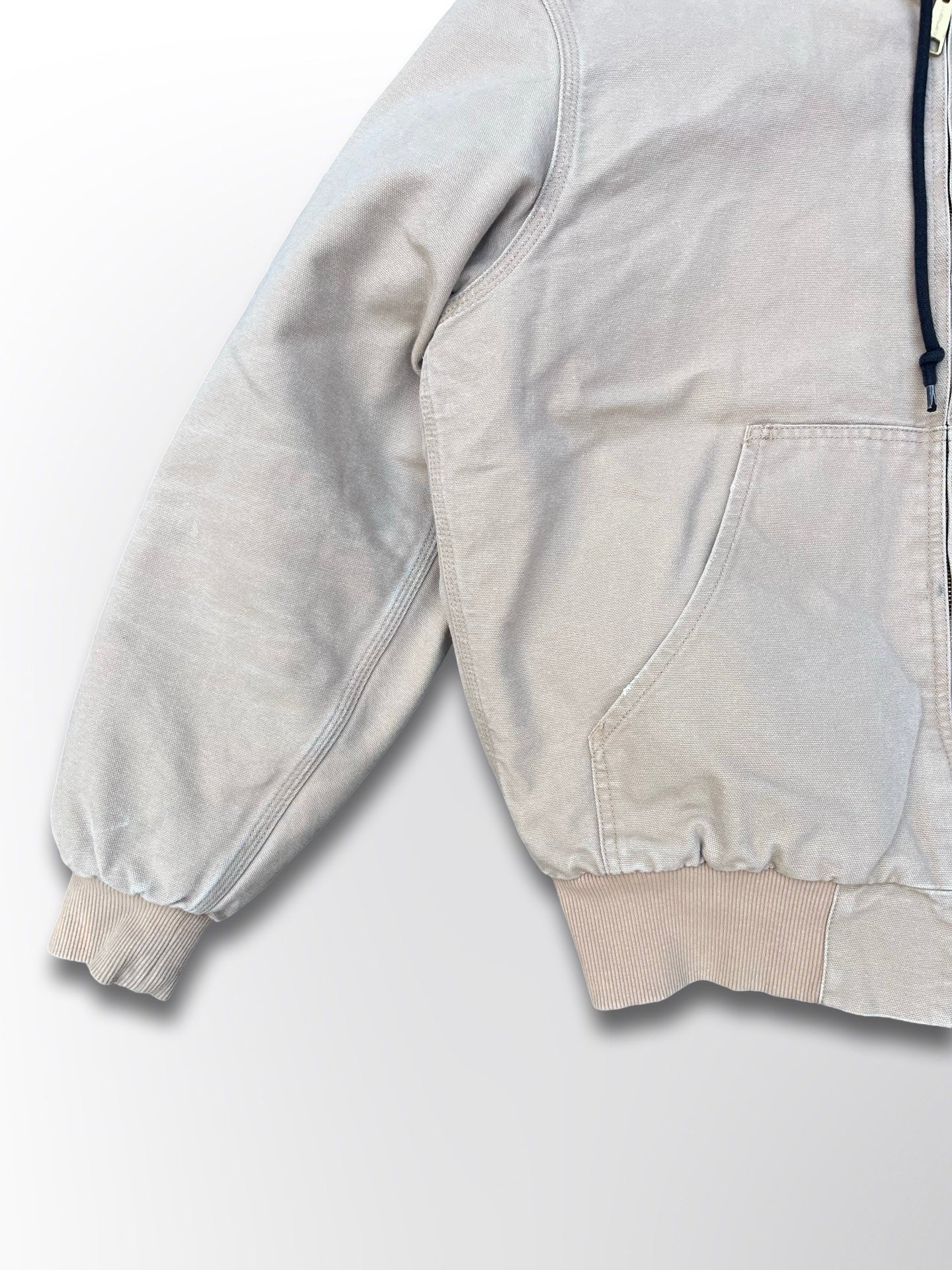 Vinterjakke Carhartt Active Jacket Carhartt WIP vintage work wear stil S small i beige farve