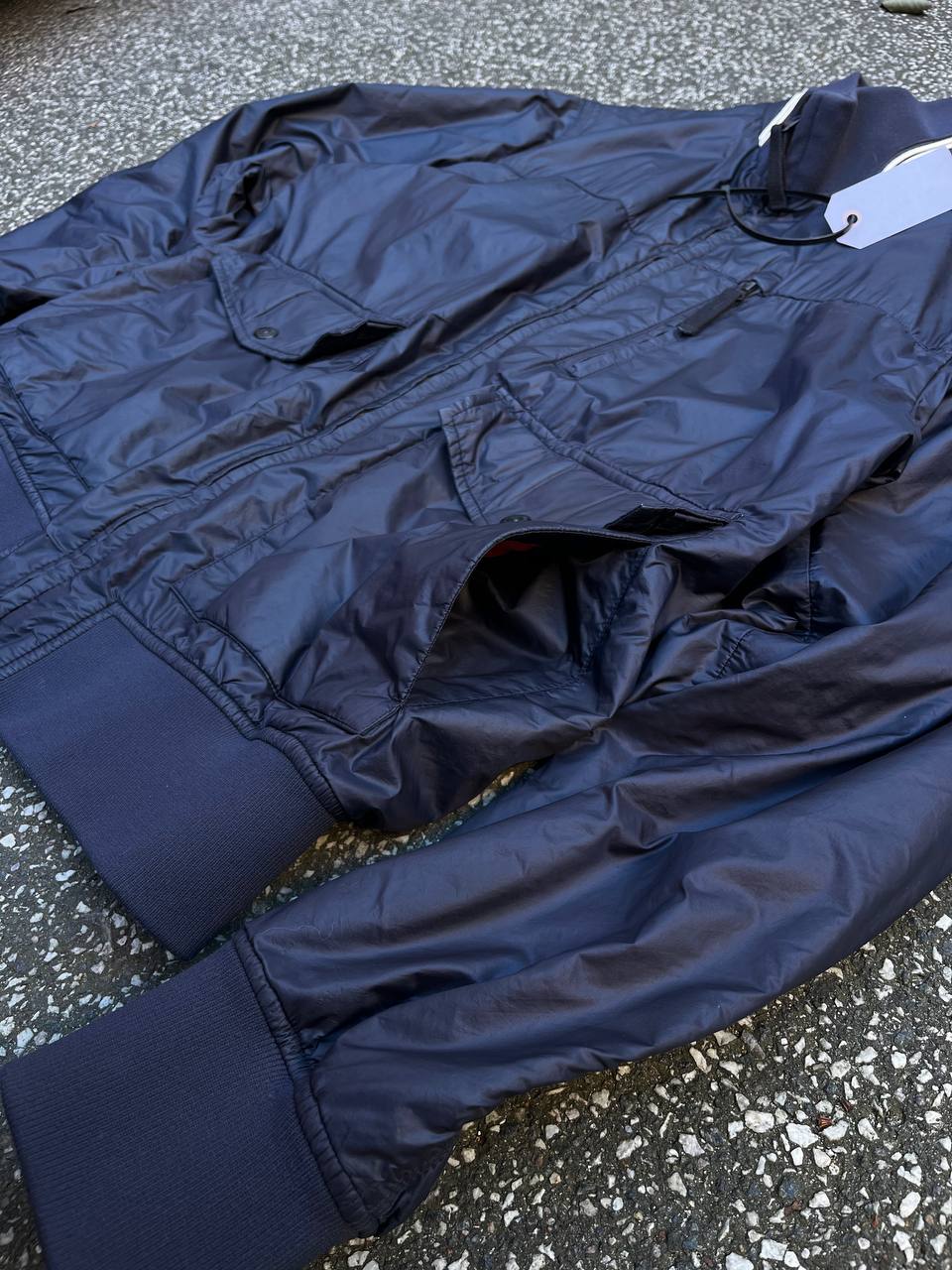 Brugt Used Vintage Stone Island jakke i mørkeblå XL 581541024