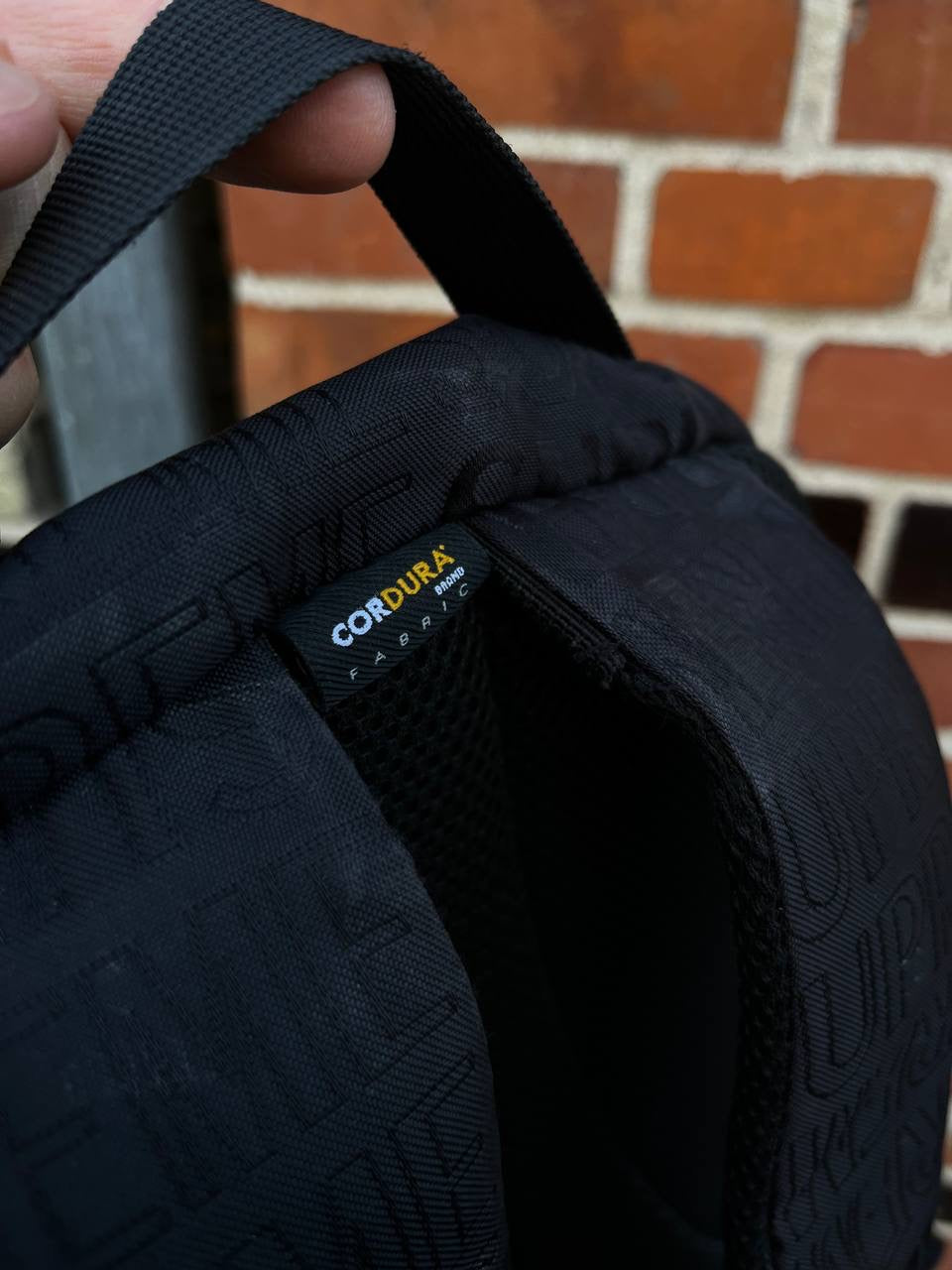 Supreme Rygsæk Taske sort Cordura
