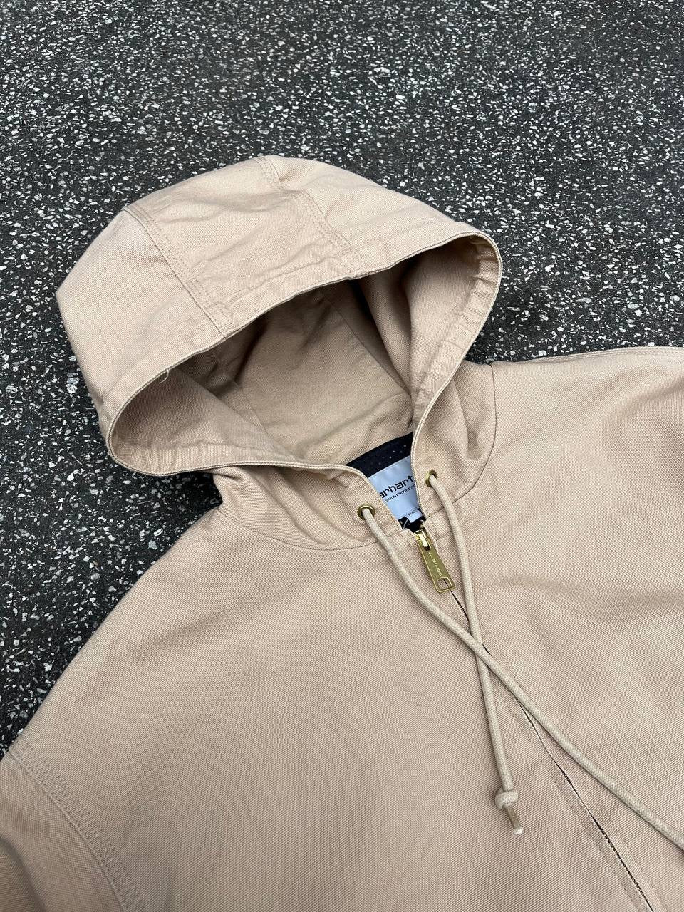Carhartt Active Jacket Work USA Jakke i Beige Sand farve XL brugt