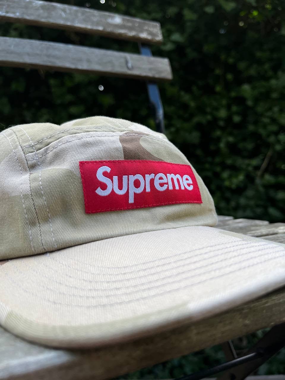 Supreme Cap i Beige Helt ny Brand New
