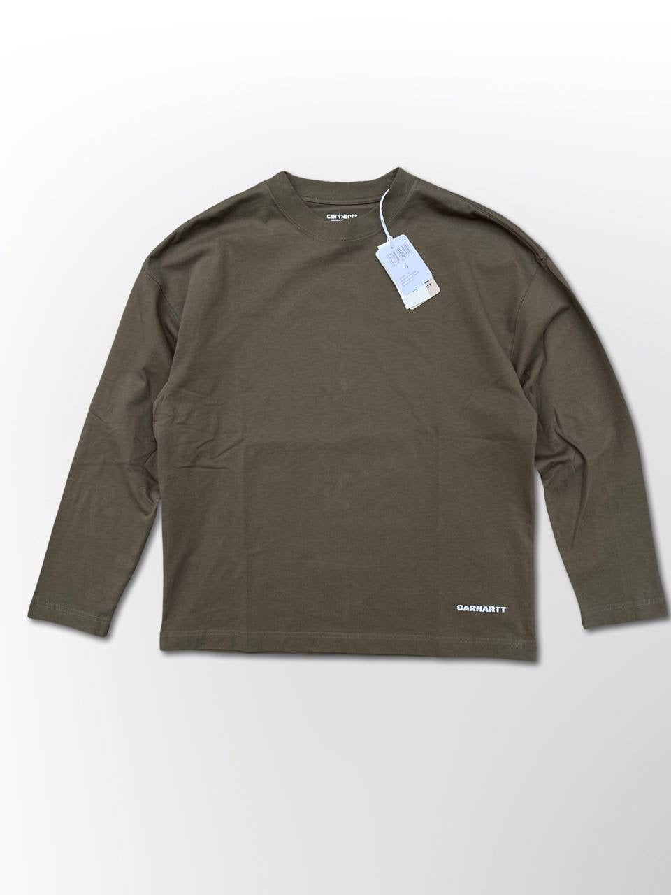 Carhartt WIP Longsleeve i Khaki Small Ny