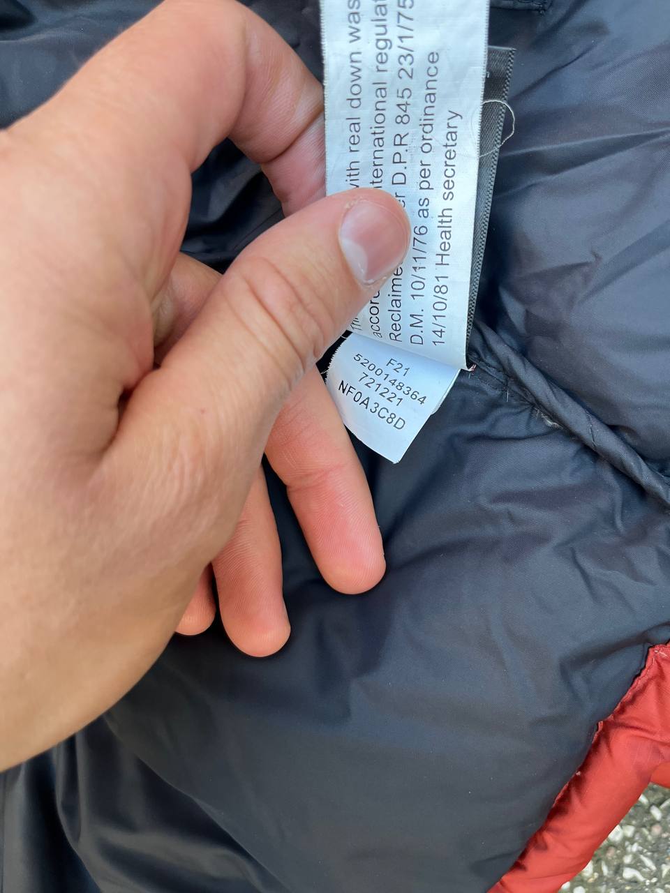 Brugt Used The north face vinter jakke jacket puffer 700 90’s look