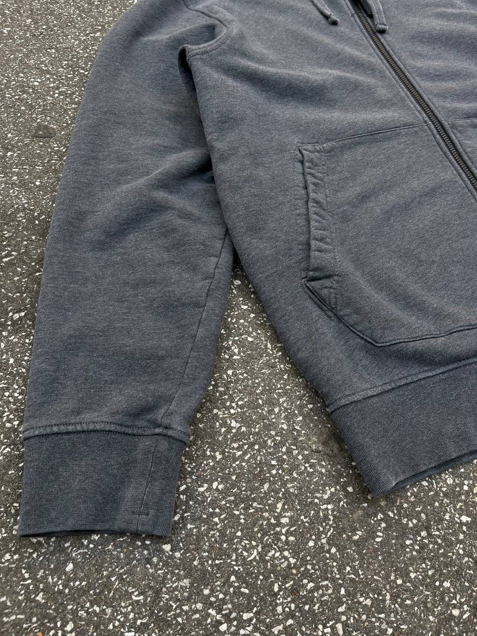 Stone Island Zip Up Hoodie XXL Hættetrøje Grå Grey 791564251 Brugt Used
