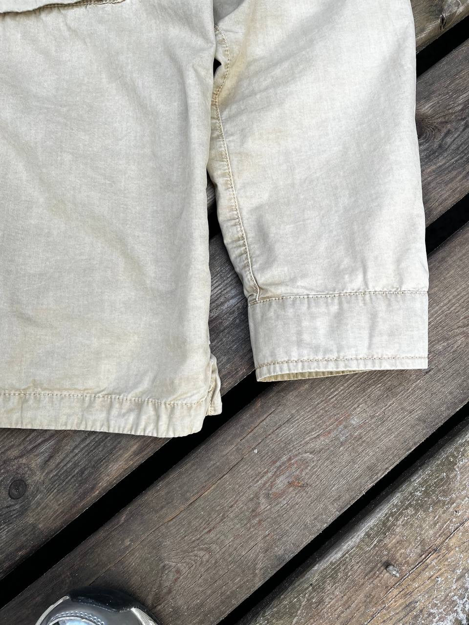 Stone Island Overshirt i Beige XL Brugt