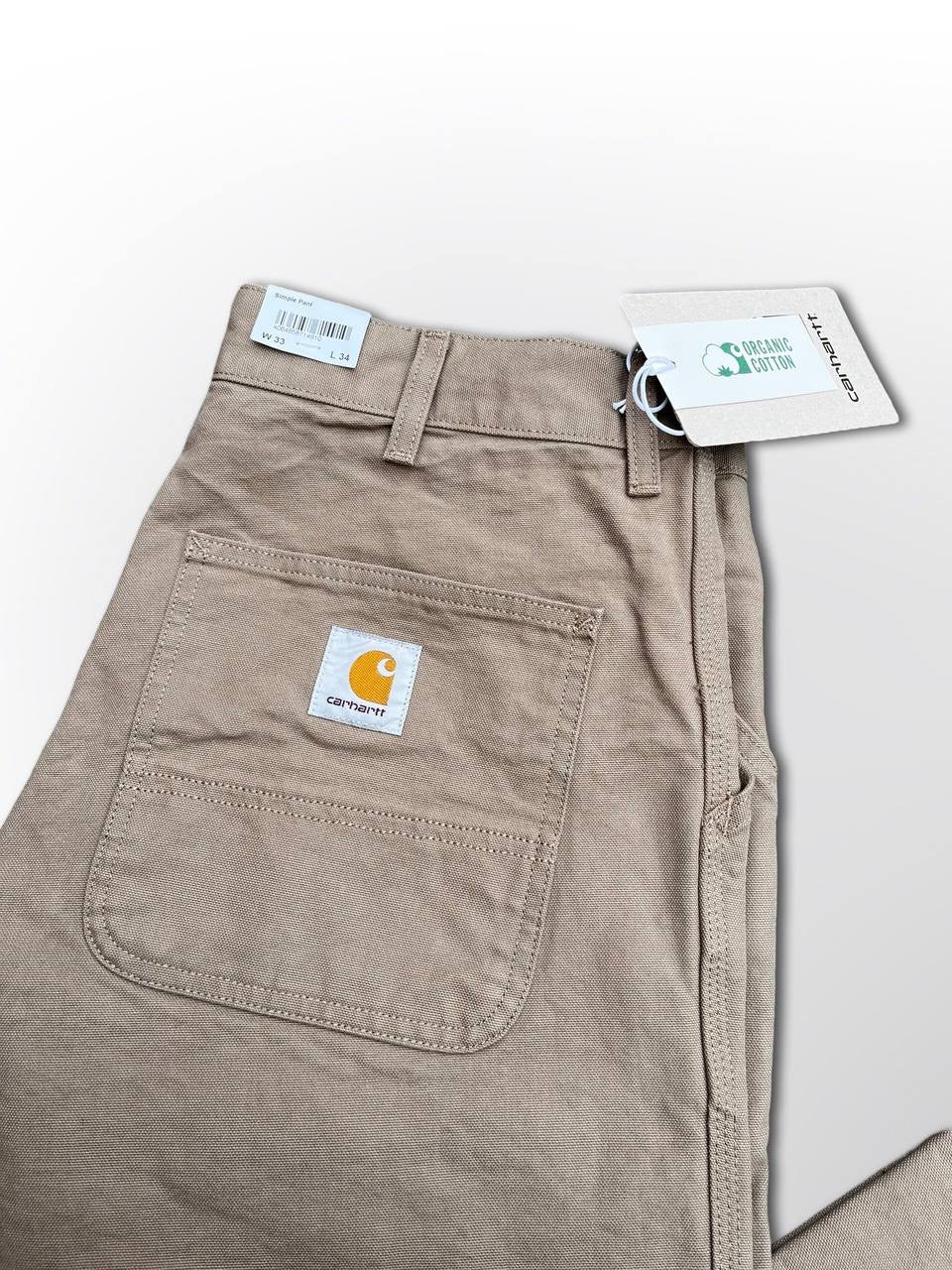 Carhartt Simple Pant Jeans W33xL34 helt nye beige