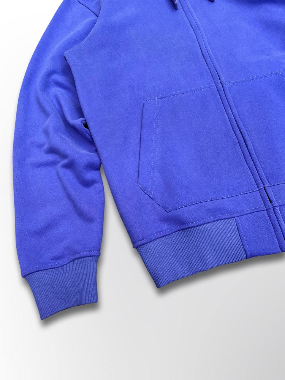 Zip up hoodie hættetrøje Stone Island i lilla L large