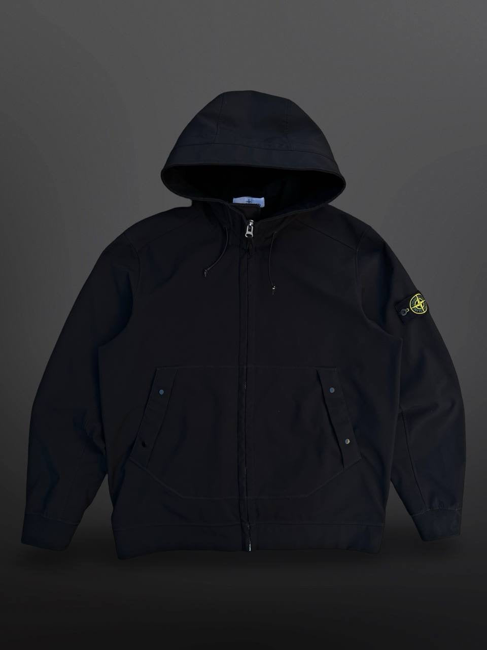 Stone Island Soft Shell R jakke Sort XXL