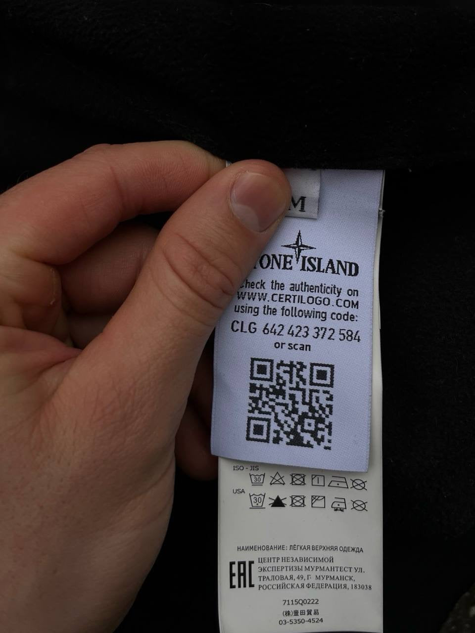 Stone Island Soft Shell R i Sort Medium