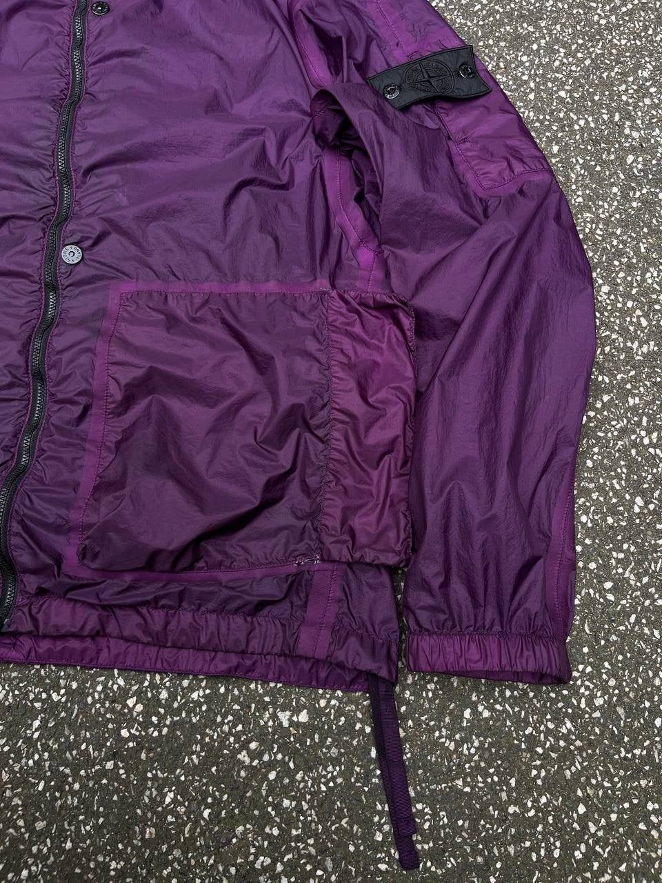 Stone Island Shadow Project Regnjakke Violet Purple L Large