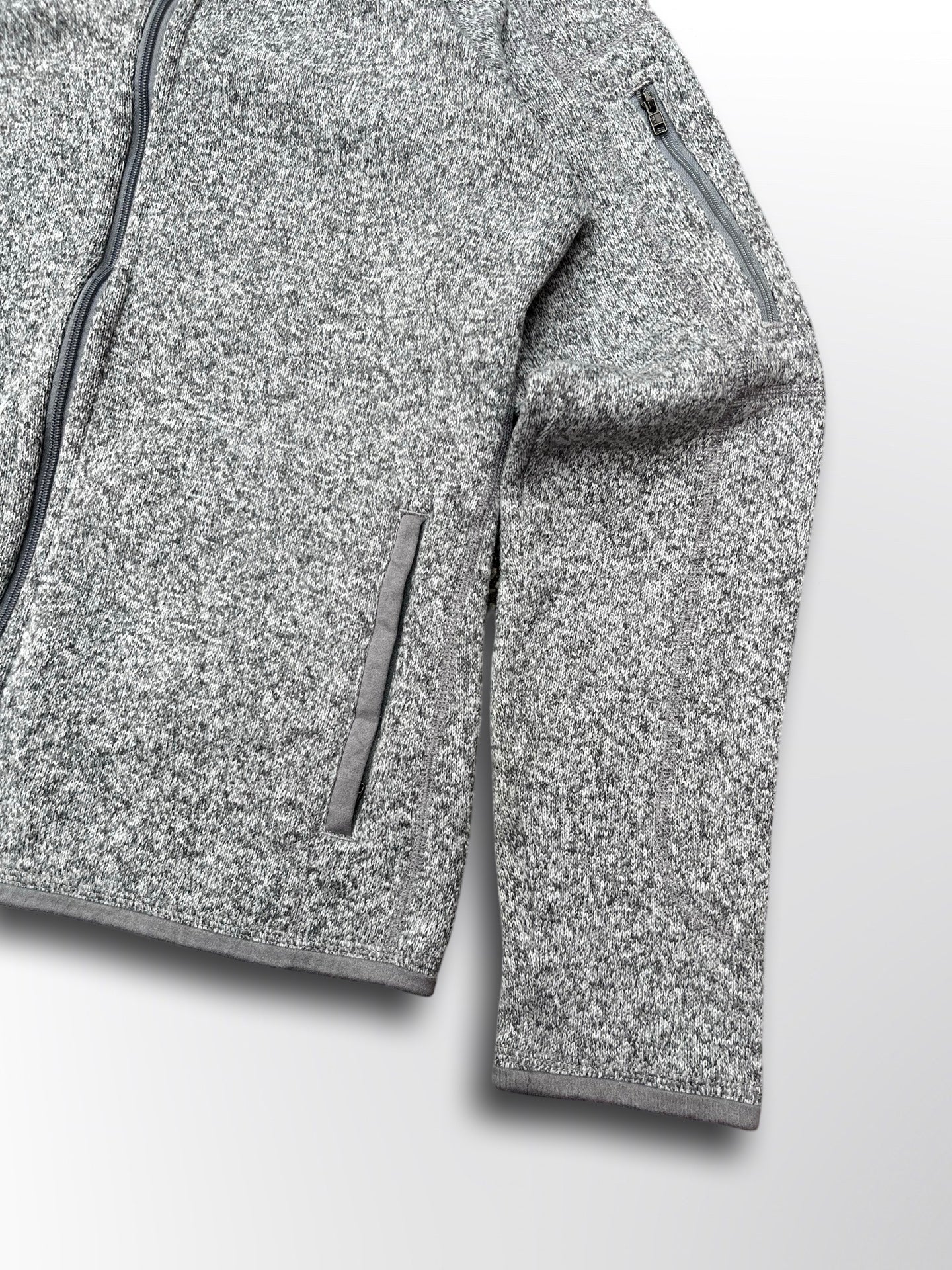Brugt Used Som ny Patagonia Fleece i Grå grey M Medium