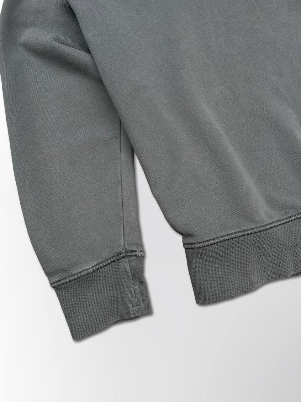 Stone Island Sweatshirt Medium Grøn Brugt Crew Neck