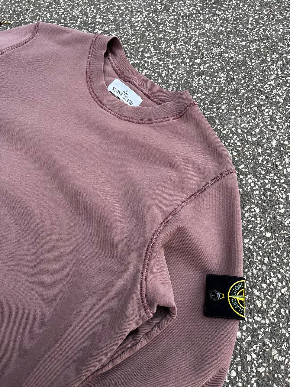 Stone Island Sweatshirt Rose Rosa Farve S small Brugt