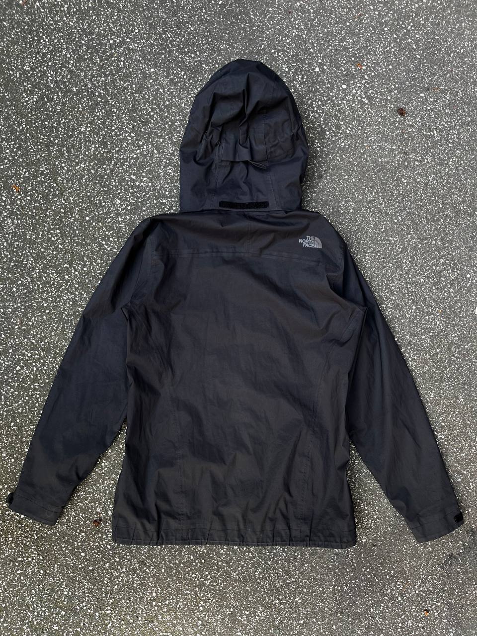 Brugt Used Regnjakke fra The North Face i sort i M medium dame DRYVENT membran