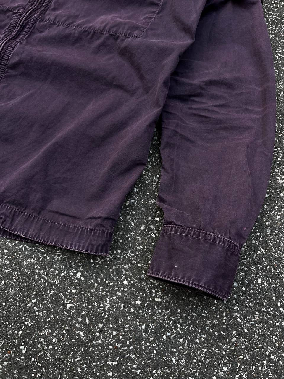 Stone Island Overshirt i XL lilla Brugt