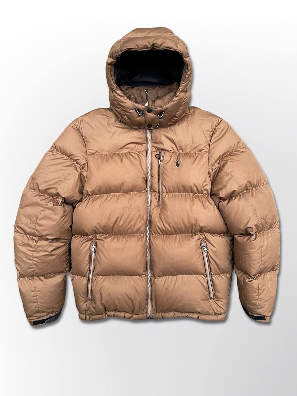 Polo Ralph Lauren Dunjakke i Large I Brun farve Brugt