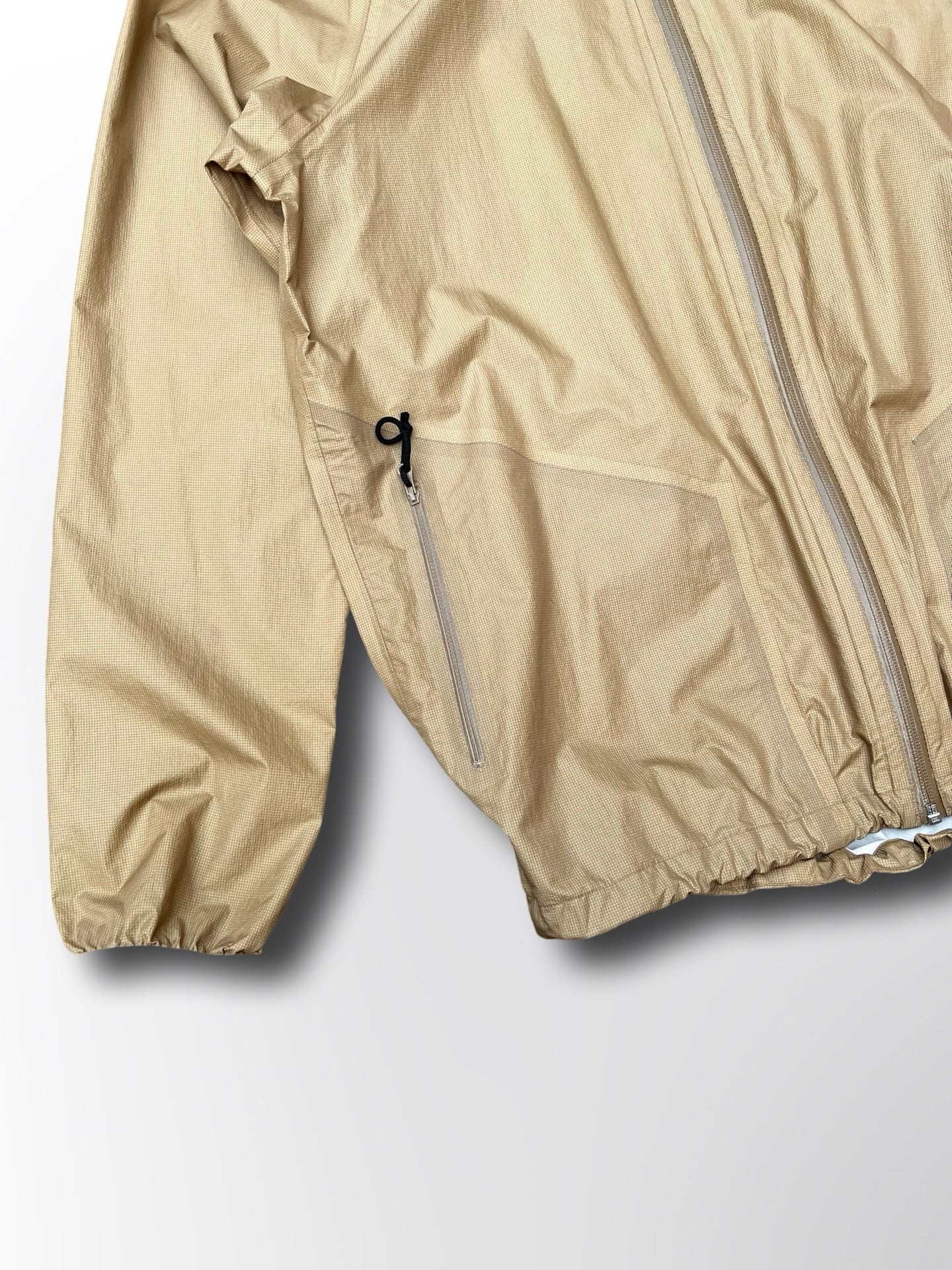 Regnjakke fra Halo i L large beige