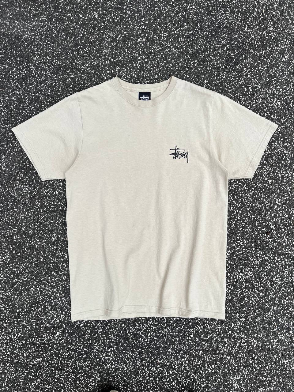Stussy T-shirt S Small i Beige