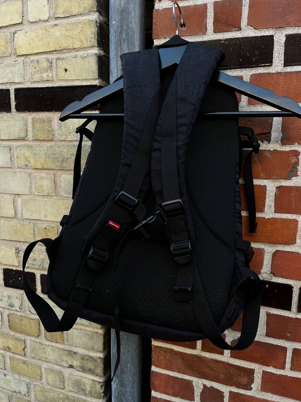 Supreme Rygsæk Taske sort Cordura
