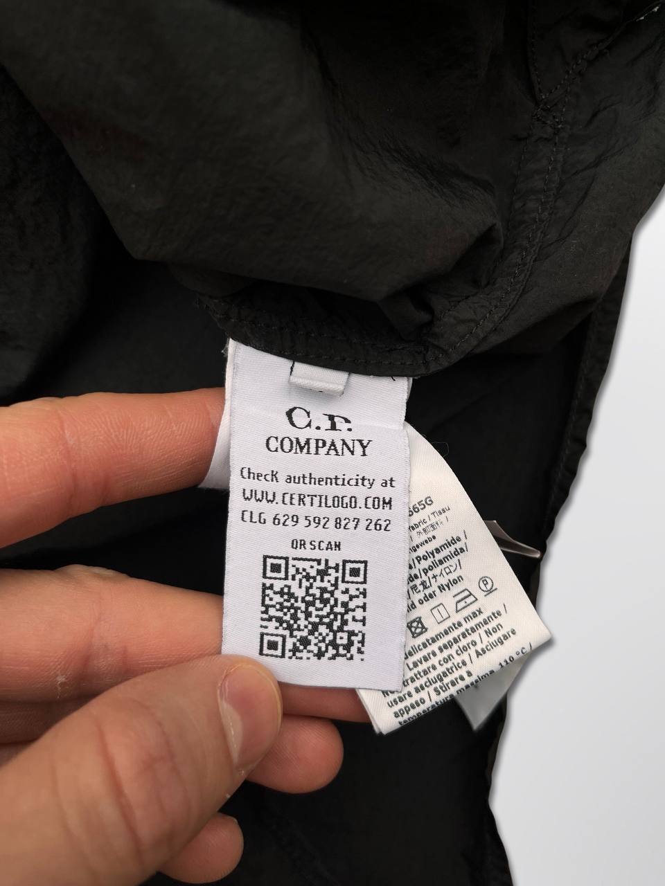 C.P.Company Overshirt i Sort Medium Brugt
