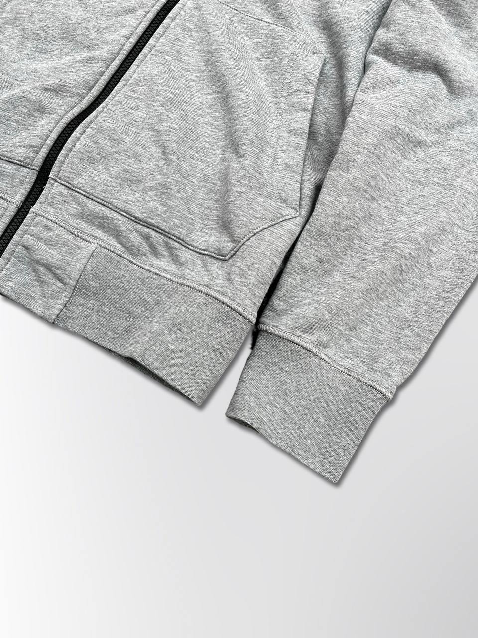 Stone Island Zip up Hoodie Hættetrøje Grå Large Brugt 741564251