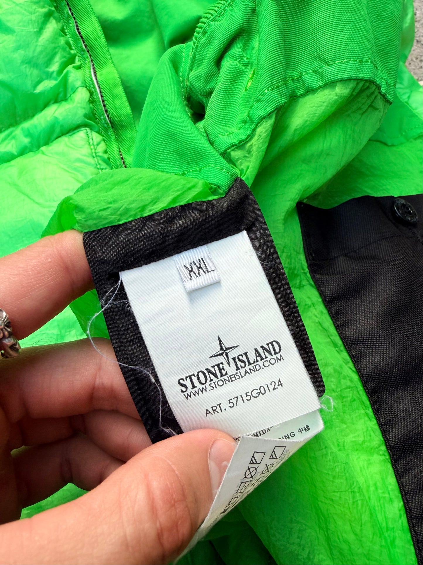 Stone Island 30th Anniversary Down Vest – Green XXL
