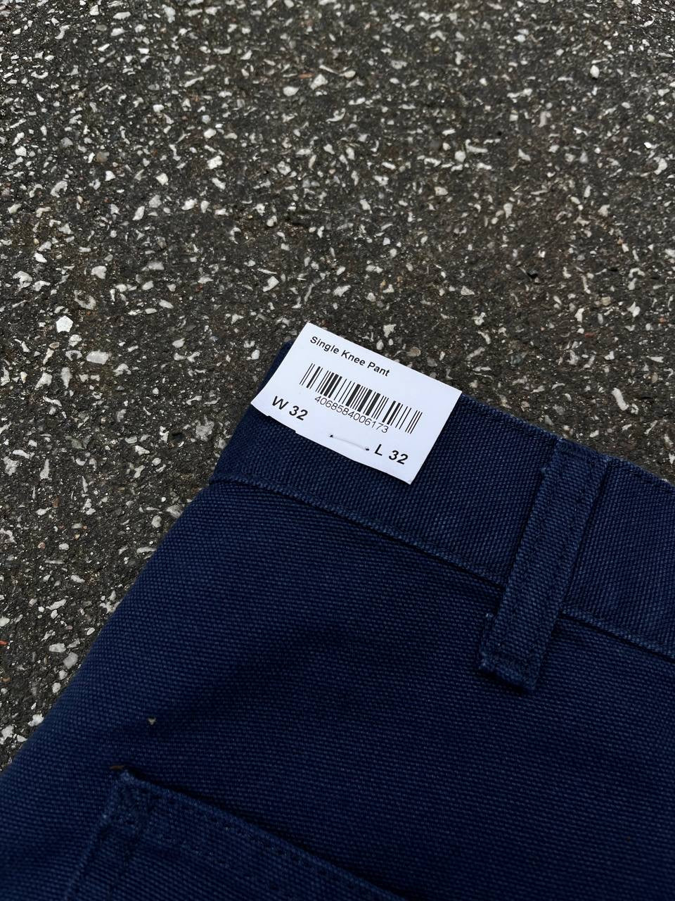 Carhartt WIP Single Knee Pant jeans Bukser i navy W32 L32 nye