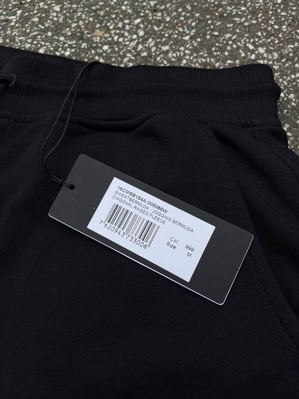 C.P. Company Sweat Bermuda Shorts S Small Sort Brand New