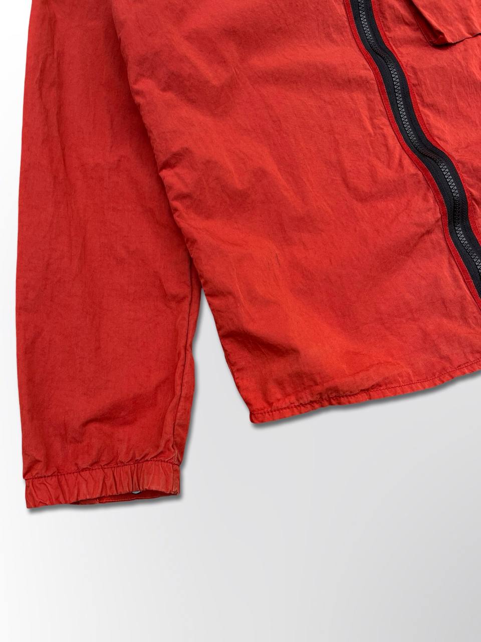Stone Island Overshirt Small i rød Brugt 701513108