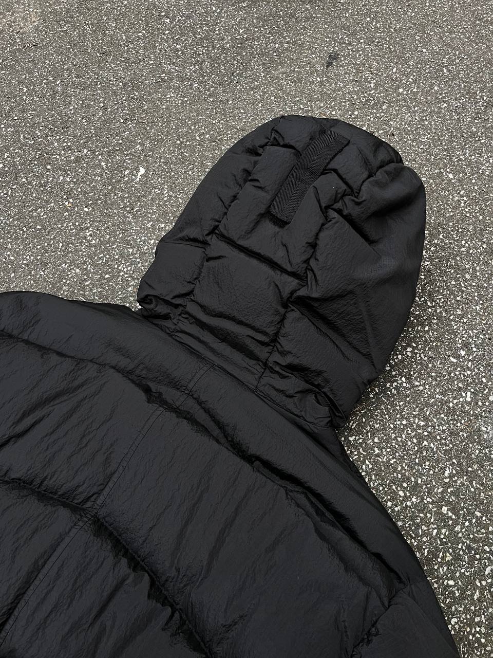 Brugt Used Vinterjakke Dynejakke puffer Stone Island Nylon Metal Watro Down jacket i XXL sort black