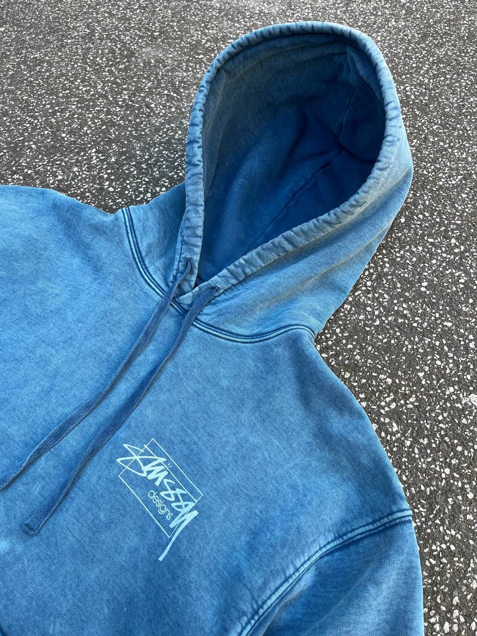 Stussy Died Hættetrøje Blå i Medium