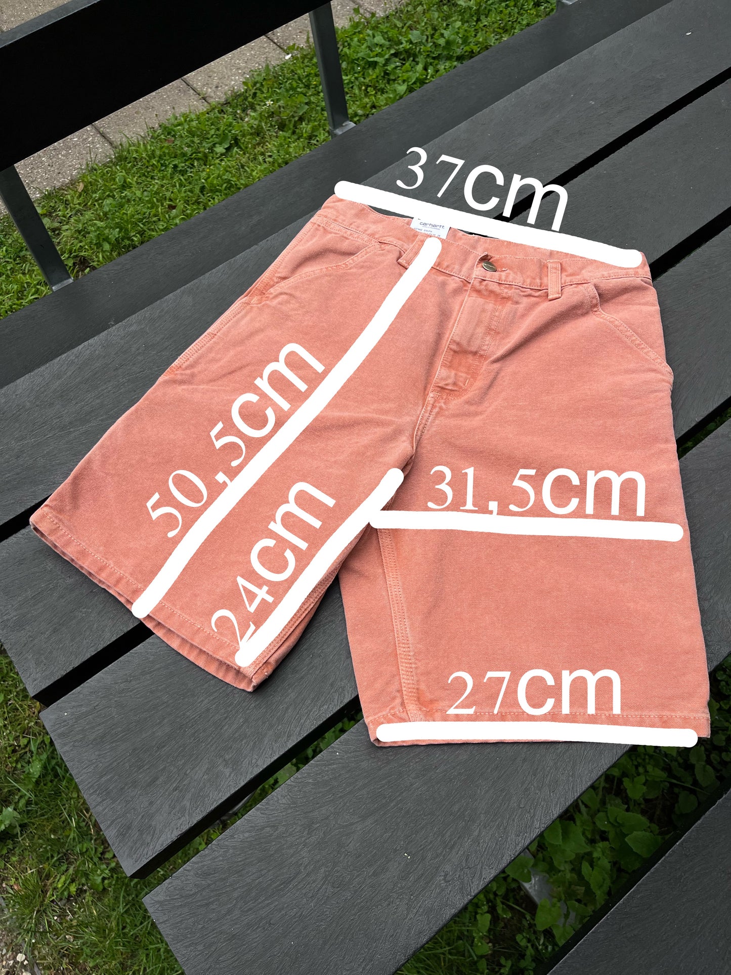 Carhartt single knee shorts 29 S - supersaelger