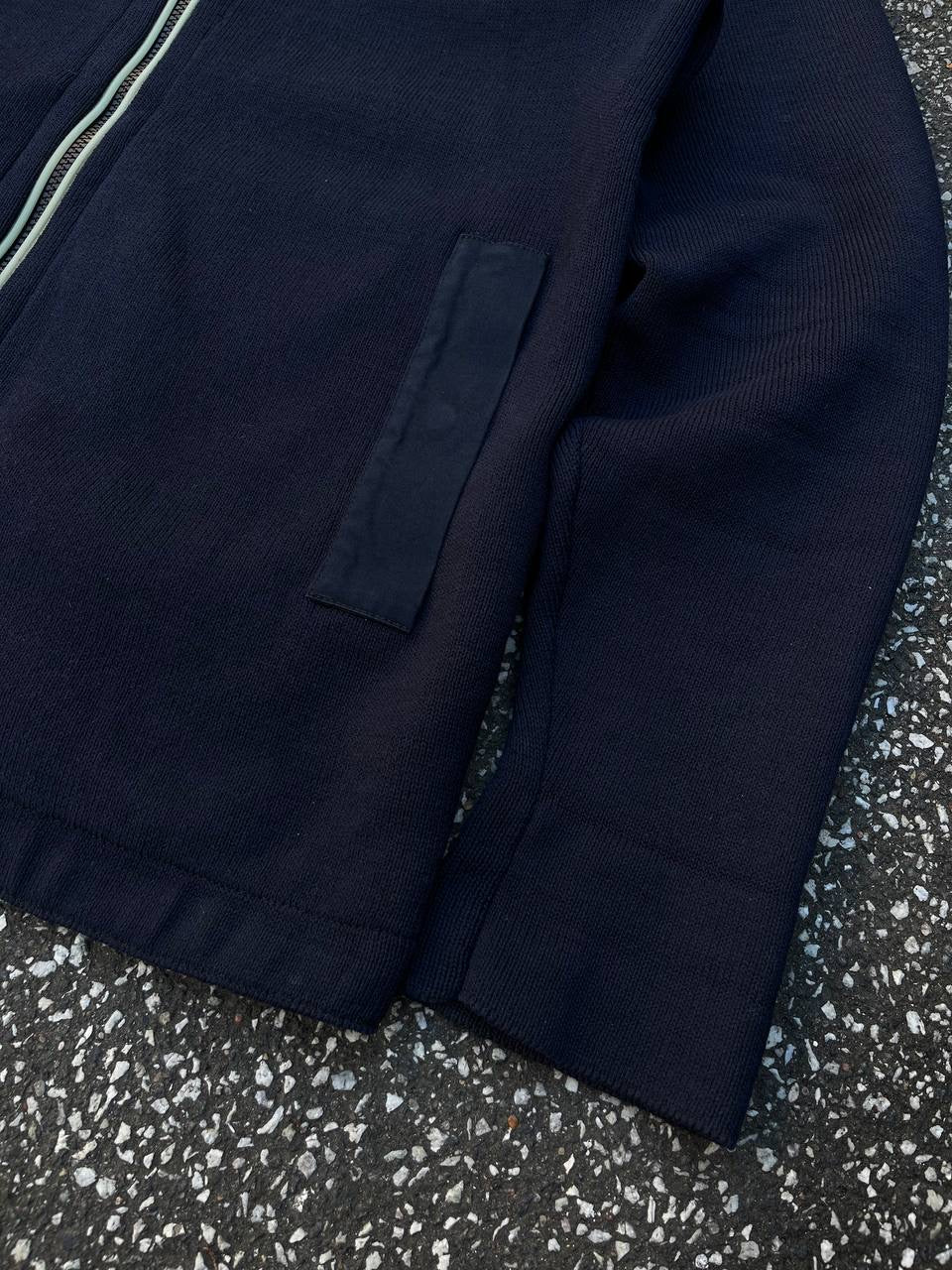 Stone Island Marina Night Glow Jacket Jakke Selvlysende Lumina XL i Navy Mørkeblå Brugt Used