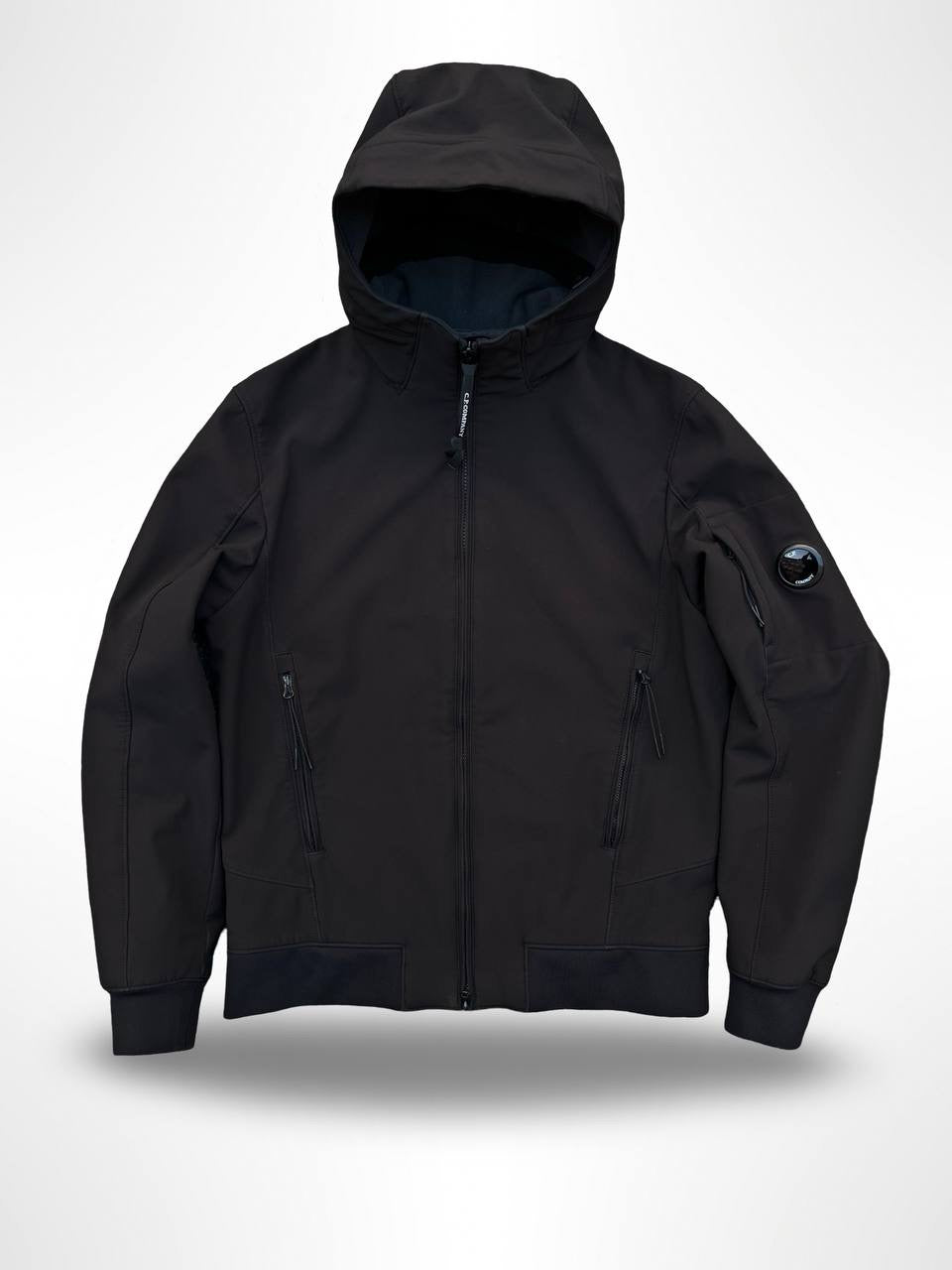 C.P.Company Soft Shell R Sort Medium 48 Brugt