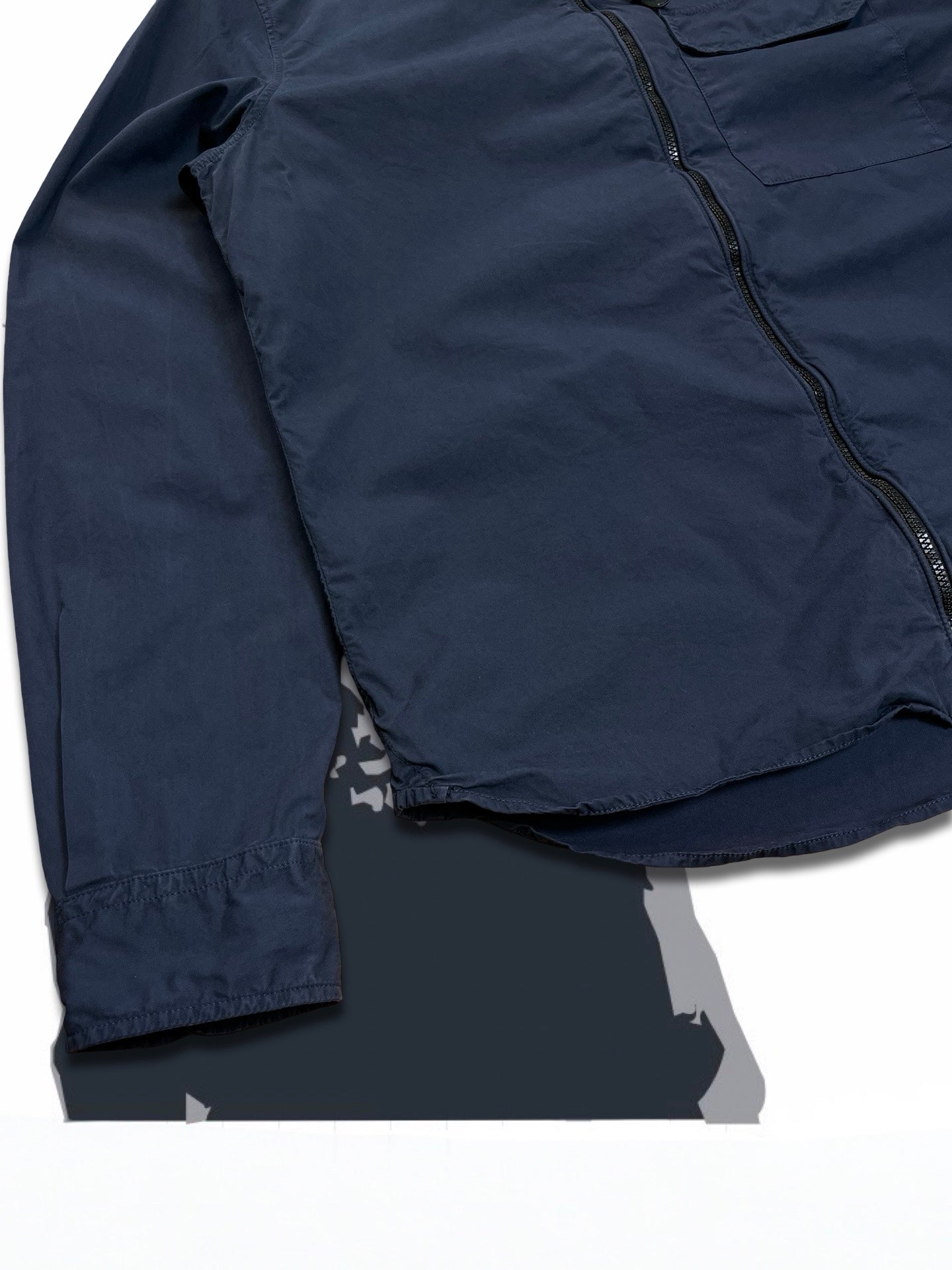 Brugt Used C.P.Company Overshirt i Mørkeblå i S small