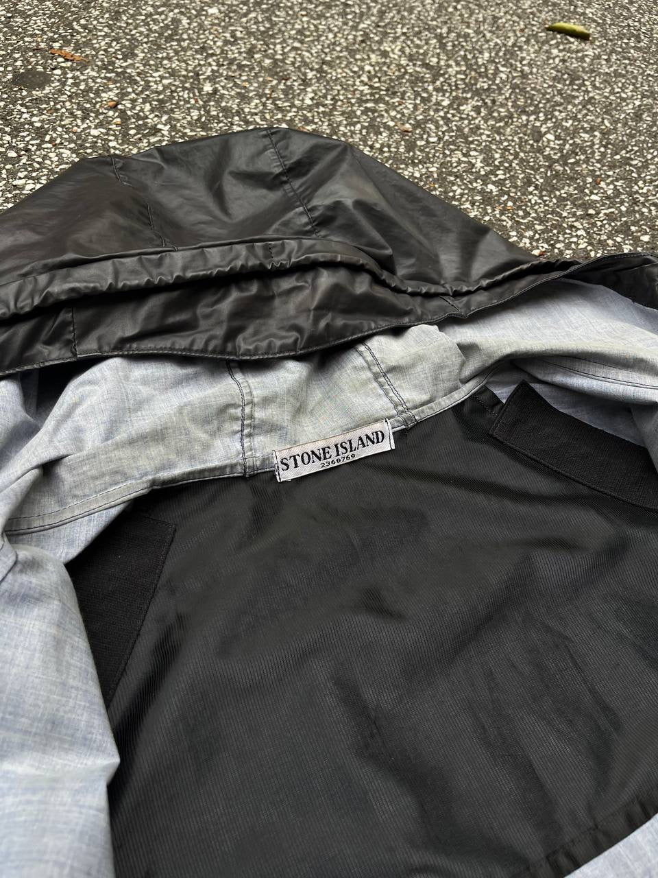 Stone Island Heat Reactive Jacket Jakke i Sort /Blå Blue Ice Jacket 2010 M Medium 541543499/548