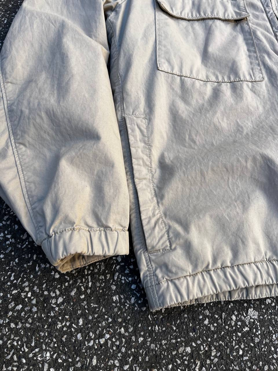 Stone Island Supima Cotton Twill Strech TC Sommerjakke i Beige XL