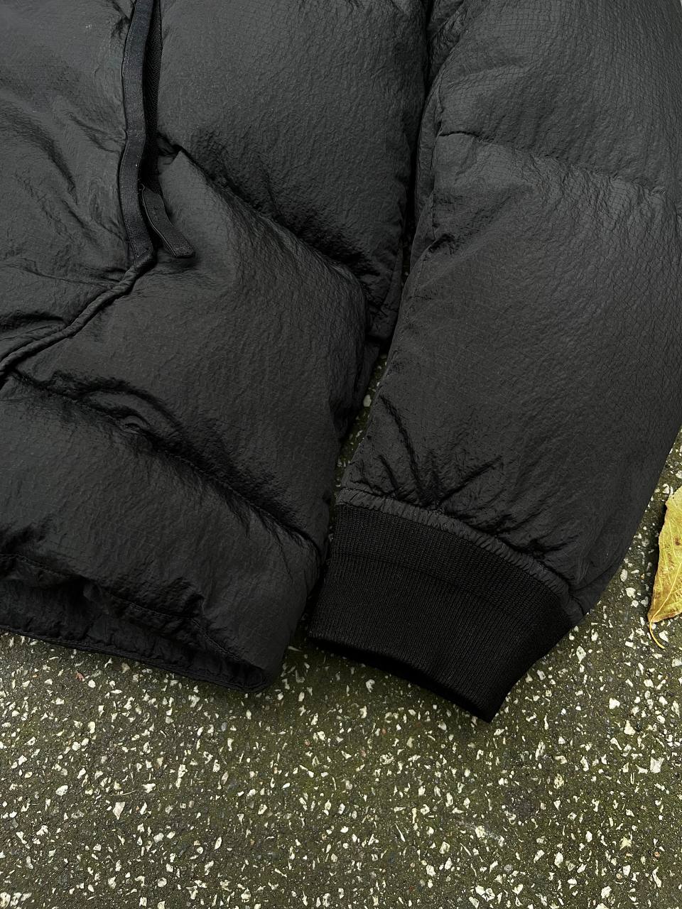 Brugt Used Vinterjakke Dynejakke puffer Stone Island Nylon Metal Watro Down jacket i XXL sort black
