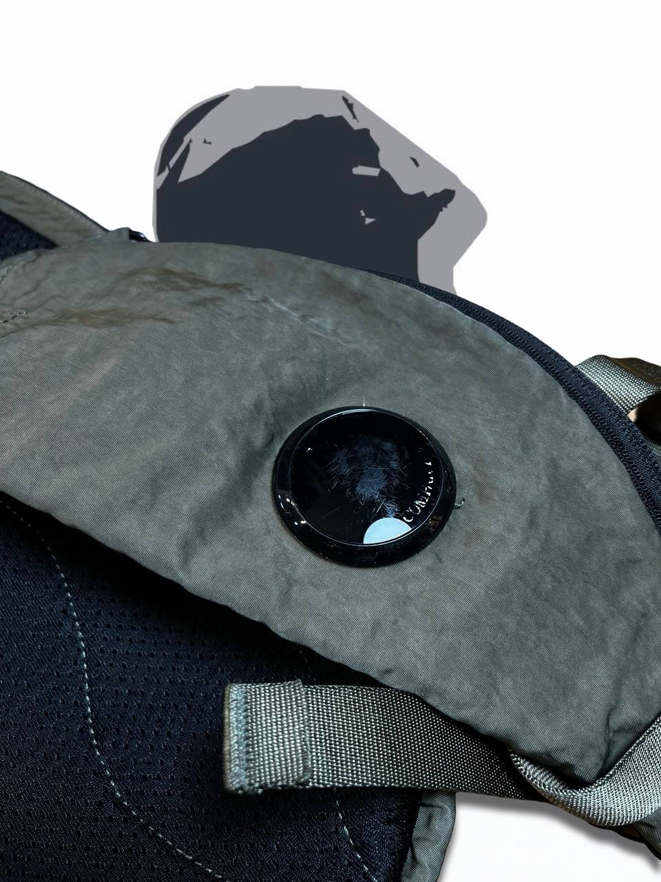 Brugt Used Sling bag C.P.Company i grøn Chrome Farve Skuldertaske i god stand