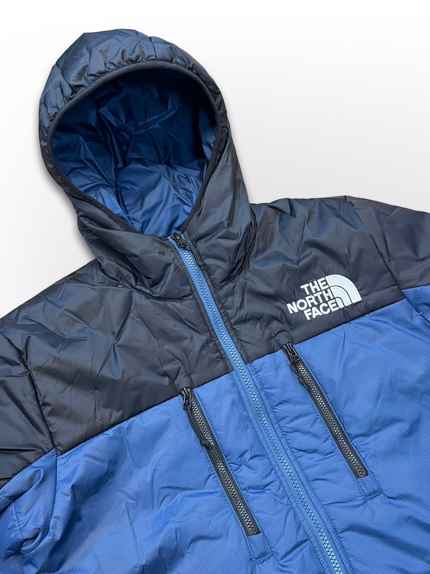 Helt Ny Jakke The North Face Himalayan Syntetisk S small Mænd i mørkeblå marina navy farve