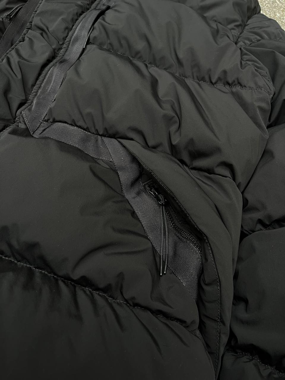 C.P.Company Nycra-R puffer Jacket dynejakke dyn jakke Google Jacket fra C.P.Company vinterjakke i sort med briller størrelse 52 L large herre mænd