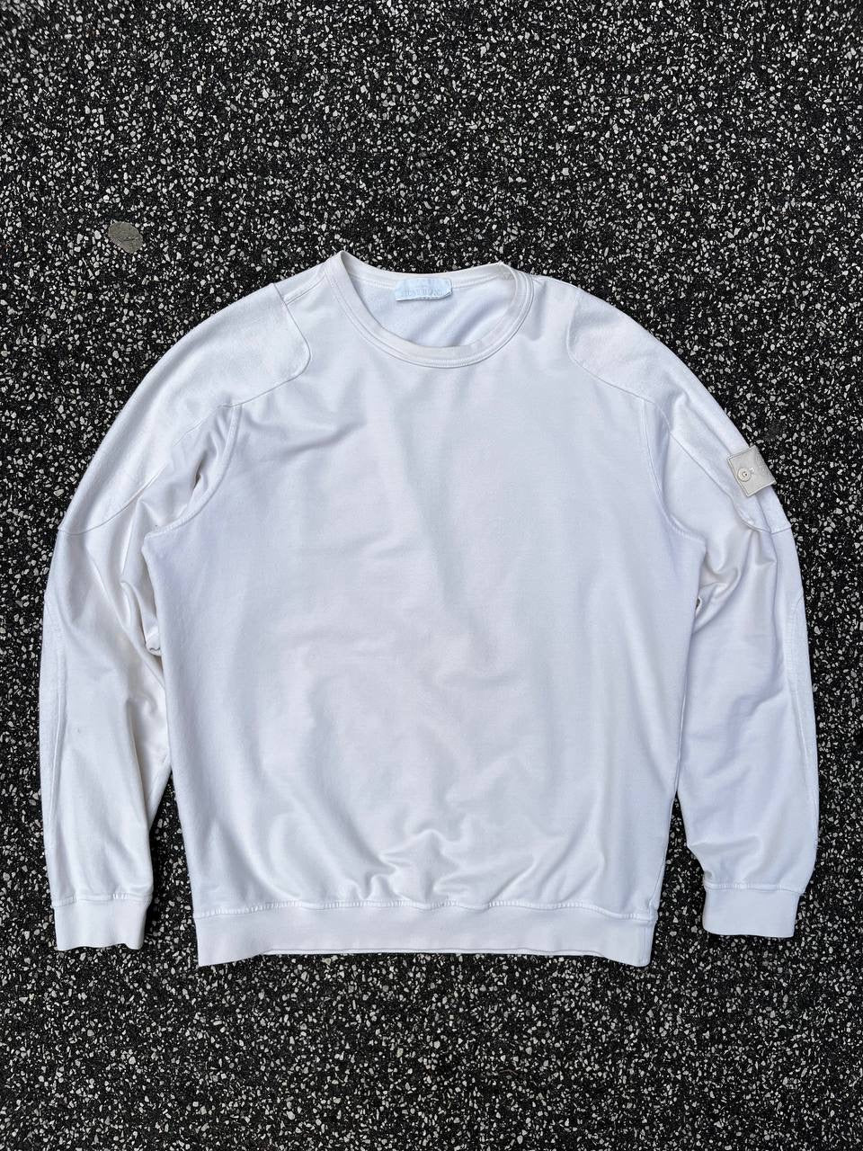 Stone Island Ghost Sweatshirt Hvid White 6815620F6