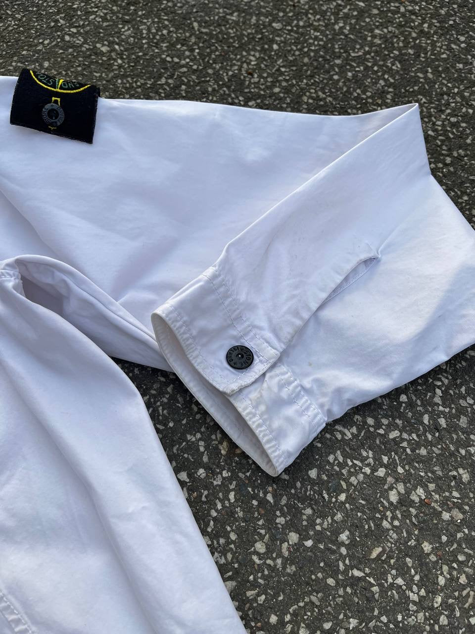 Stone Island Overshirt Hvid XL