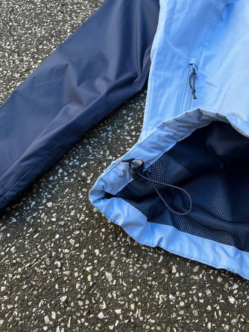 Regnjakke fra Columbia i navy/blå i S Small omni-tech membran