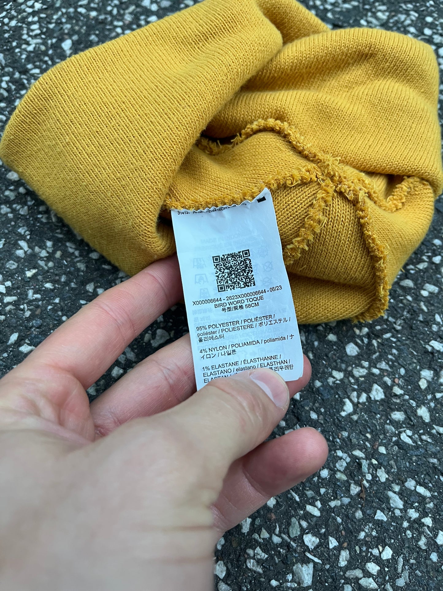 Arc’teryx Word Toque Beanie – Mustard Yellow