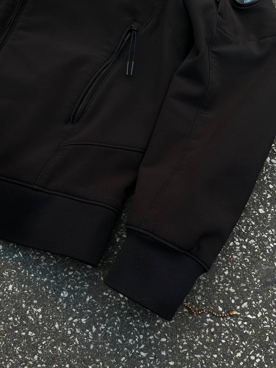 C.P.Company Soft Shell R Sort Medium 48 Brugt