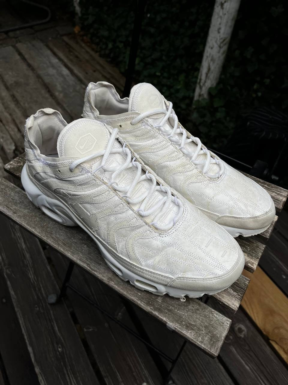 Nike Tn 45,5 29,5cm Creme Hvid